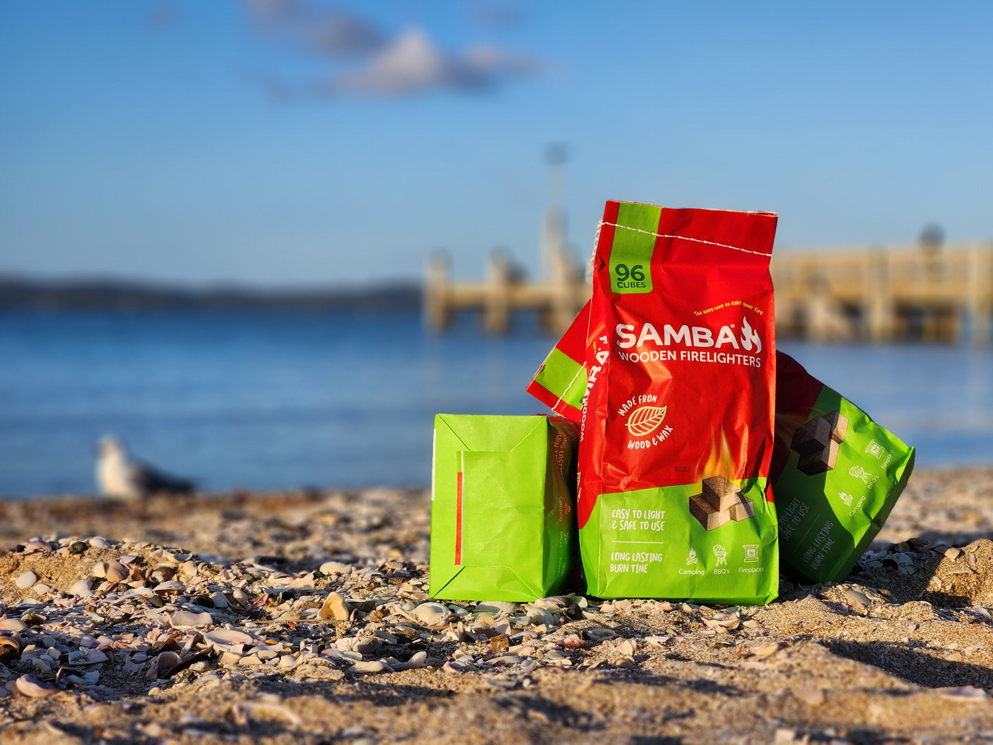 Samba Firelighters - 96 cubes